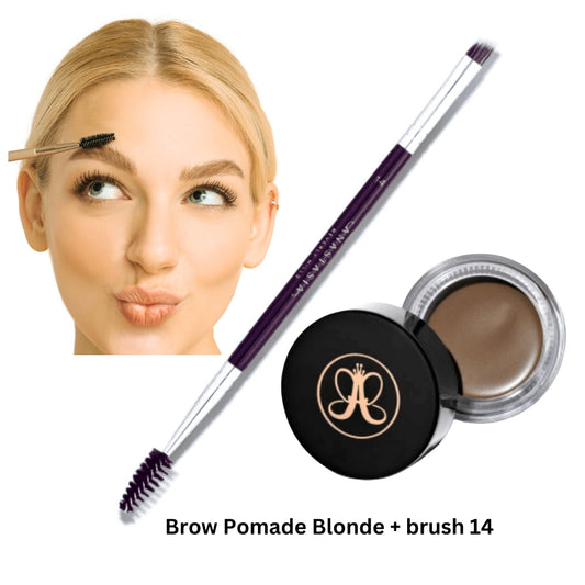Anastasia Beverly Hills Brow Pomade Blonde and Brush 14
