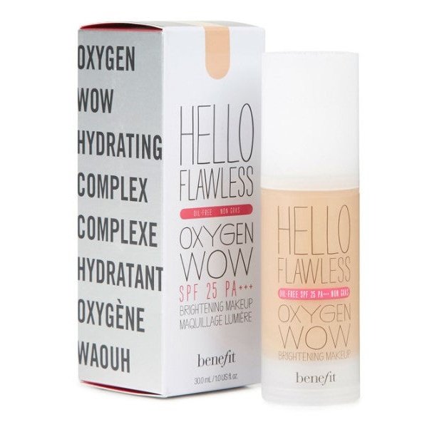 benefit hello flawless foundation oxygen wow in honey at mylook.ie