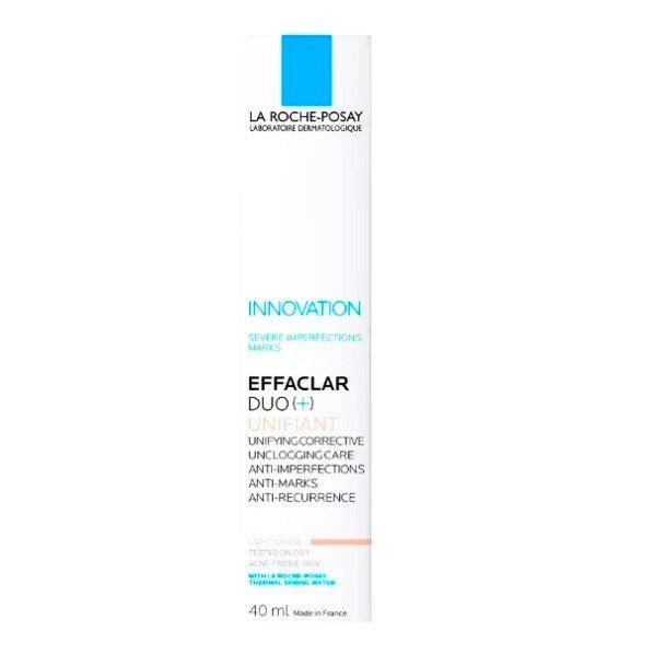 La Roche Posay Effaclar Duo (+) UNIFIANT- LIGHT - 40ml at mylook.ie