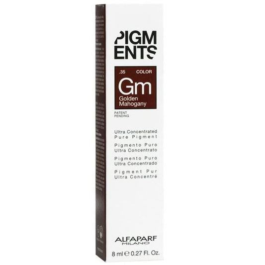 ALFAPARF MILANO GM Golden Mahogany .35 Ultra concentrated Pure Pigment at MYLOOK.IE ean: 8022297042459