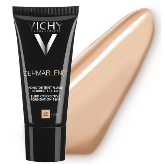 VICHY DERMABLEND Fluid Corrective Foundation 16HR 25 NUDE EAN: 3337871316600