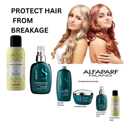 FIX HAIR BREAKAGE ON TOP OF HEAD WITH ALFAPARF