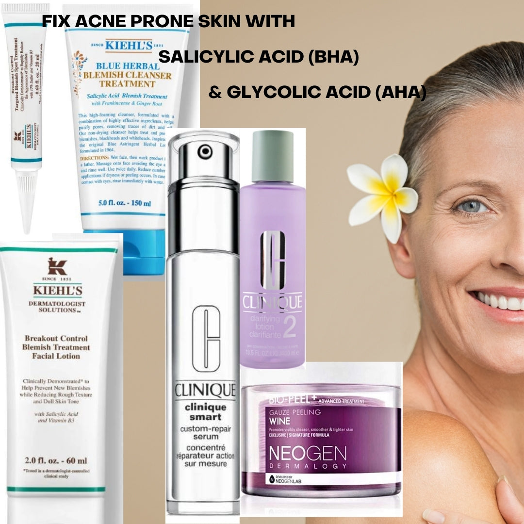 Acne Prone Skin products for Mature SKin
