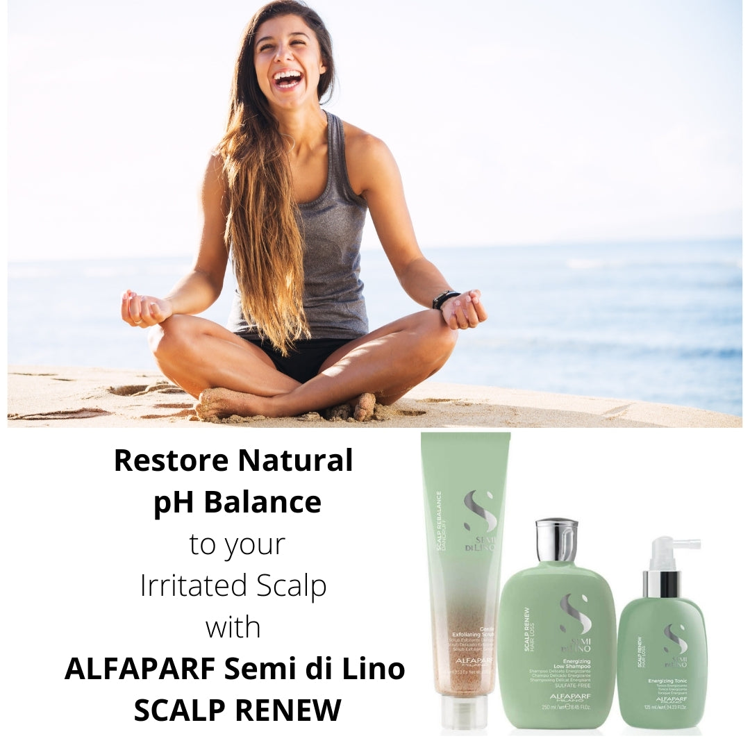 Restore the Natural pH Balance to your irritated Scalp