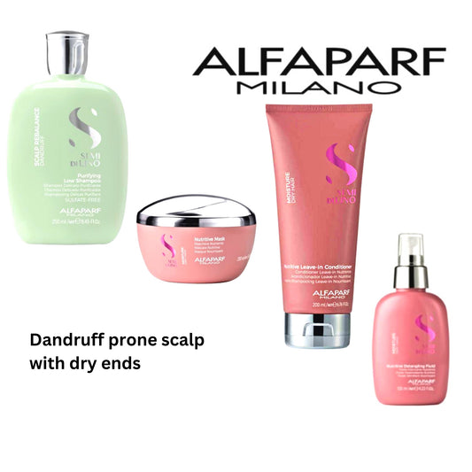 alfaparf dandruff shampoo for dandruff prone scalp with dry ends at mylook.ie