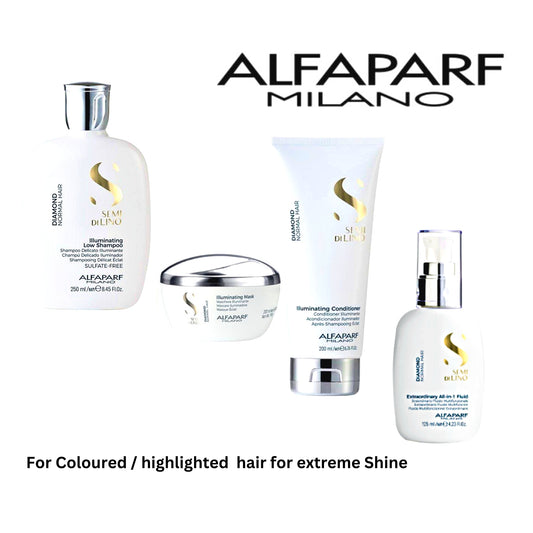 alfaparf semi di lino diamond shampoo mask conditioner and all i n one fluid at mylook.ie