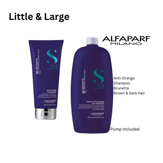 Alfaparf anti- orange Shampoo 1000ml & Conditioner