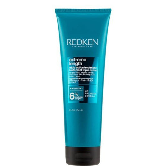 Redken Extreme Length Triple Action Hair Mask Treatment for Nourishment 250ml at mylook.ie