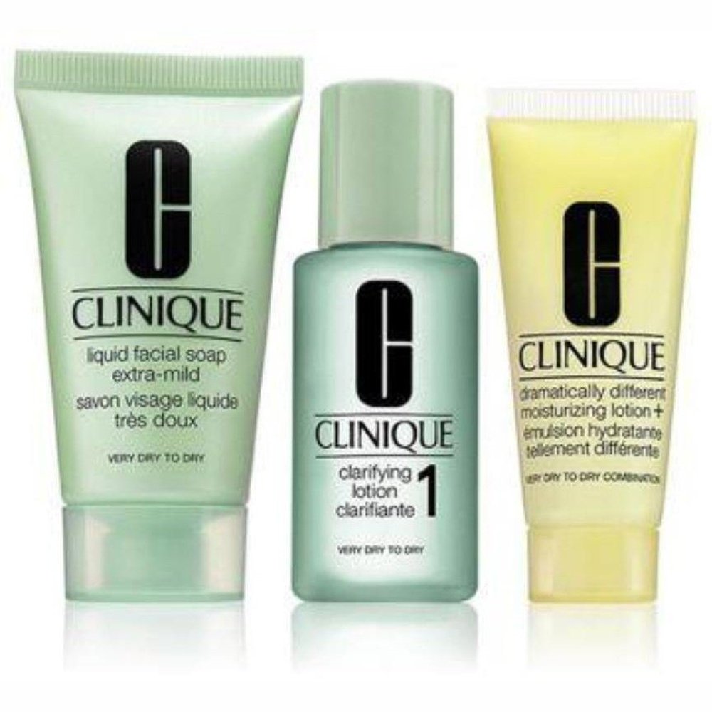 Clinique 3 step skin care system - Skin Type 1 freeshipping - Mylook.ie