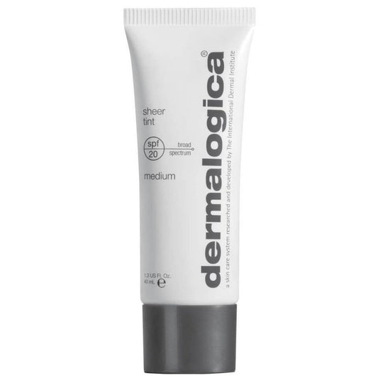 Dermalogica sheer tint spf20 medium tinted moisturiser skin care products cosmetics Galway Ireland free shipping MYLOOK.IE 