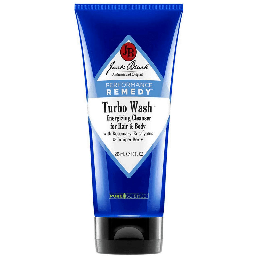 Jack Black Turbo Wash Energising Cleanser for Hair and Body is a dual-purpose, sulfate-free body and hair cleanser washes away dirt and sweat without overdrying, leaving the entire body feeling revitalized for peak performance. Galway Ireland Free Shipping MYLOOK.IE