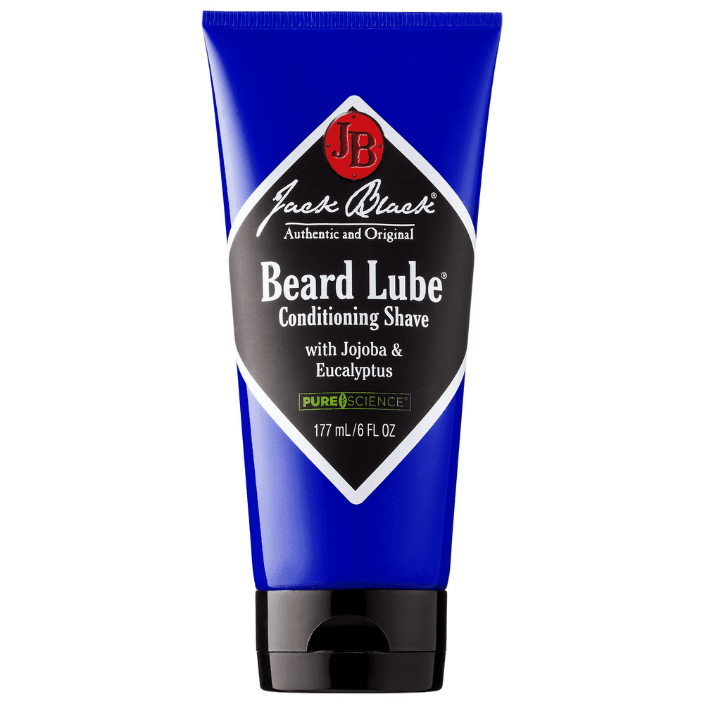 Jack Black Beard Lube Conditioning Shave has a translucent formula that functions as a pre-shave oil, shave cream, and an after-shave conditioner to soften facial hair for a smooth, pain-free shave. Galway Ireland Free Shipping MYLOOK.IE