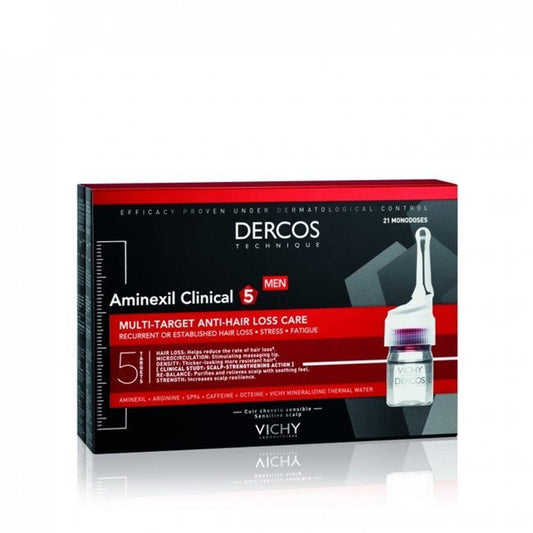 Vichy Dercos Aminexil Clinical 5 for Men is for men looking to treat progressive hair loss and thinning hair. ean: 3337875522748MYLOOK.IE 