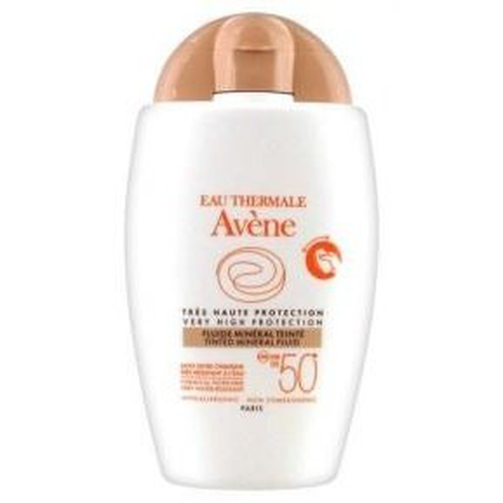 AVENE SUN VERY HIGH  PROTECTION MINERAL TINTED FLUID SPF50_ 40ML SKINCARE BB CREAM MYLOOK.IE GALWAY IRELAND FREE SHIPPING