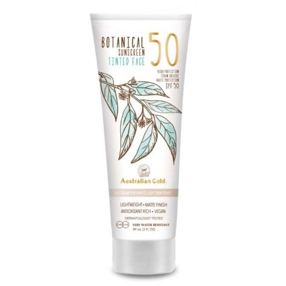 Australian Gold  BB Cream Botanical SPF 50 Tinted Face Lotion Fair to Light Skin Tones ean: 054402730188 at MYLOOK.IE