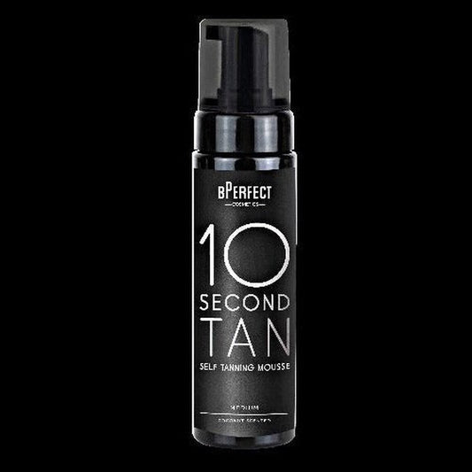 BPerfect 10 second tan mousse is a medium fake tan with coconut scent 0735850195759 now from MYLOOK.IE,