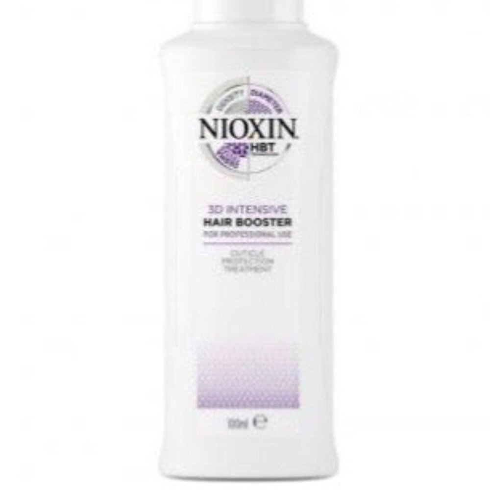 Nioxin 3D Intensive Hair Booster is a cuticle protection treatment for areas of progressed thinning hair. The lightweight cream revives dull, aging, fine, slow developing hair and regenerates and smooths cells that overlap to form hair strands, inhibits the amplification of receding hairlines, boosts hair growth in localized areas, shields hair cuticles. Galway Ireland Free Shipping MYLOOK.IE 
