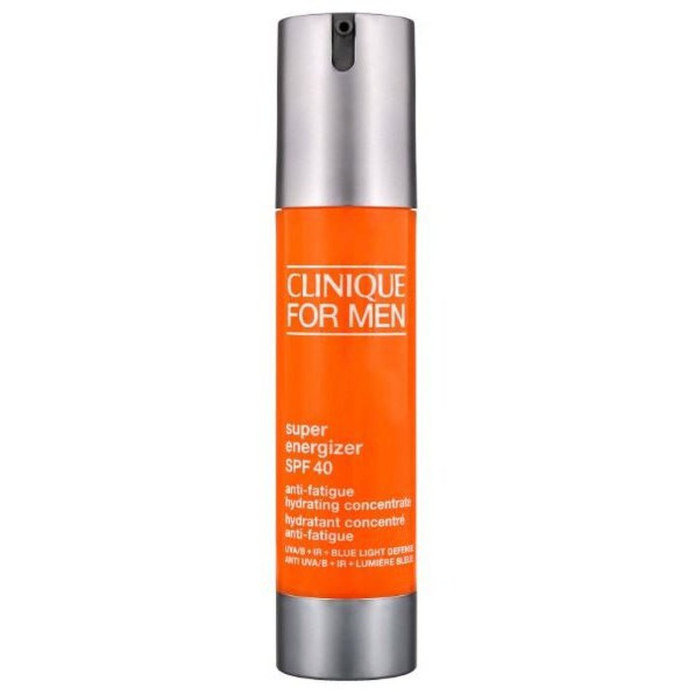  Clinique for Men Super Energizer SPF40 Anti-Fatigue Hydrating Concentrate 48ml is a lightweight cream moisturiser ean: 020714911805at MYLOOK.IE