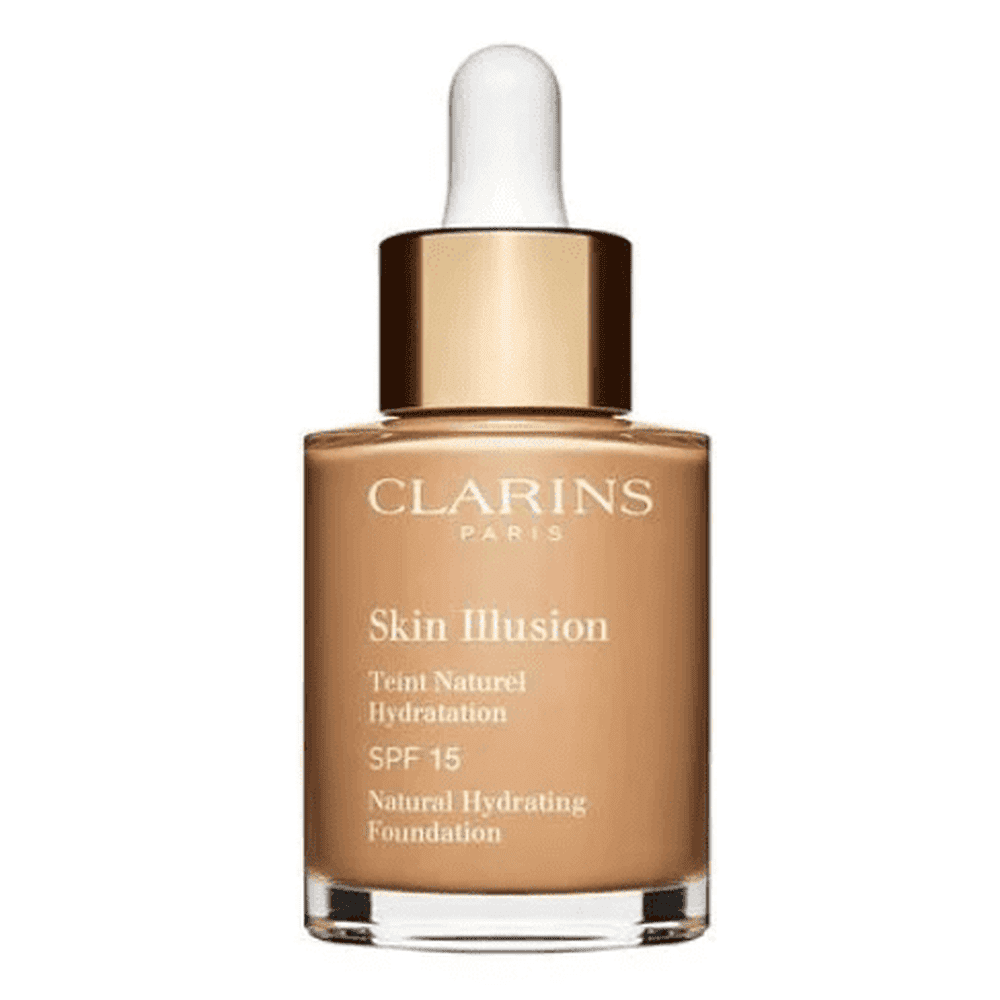 CLARINS SKIN ILLUSION Natural Hydrating Foundation SPF15, 30ml freeshipping - Mylook.ie