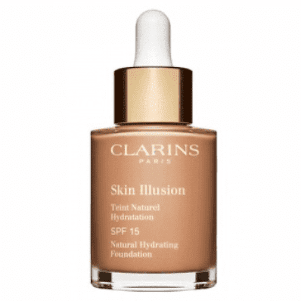 CLARINS SKIN ILLUSION Natural Hydrating Foundation SPF15, 30ml freeshipping - Mylook.ie