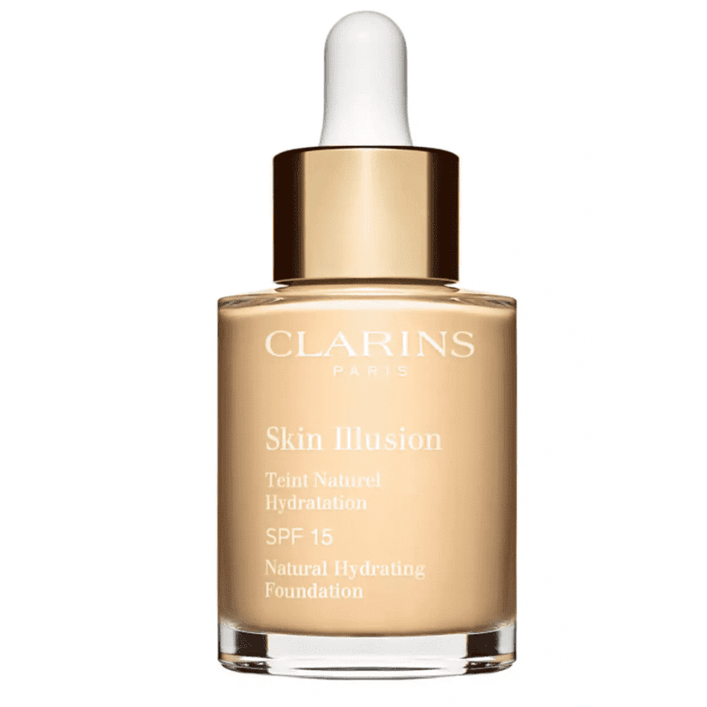 CLARINS SKIN ILLUSION Natural Hydrating Foundation SPF15, 30ml freeshipping - Mylook.ie
