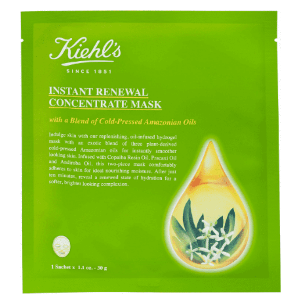 Kiehl’s Instant Renewal Concentrate Mask (4 masks) freeshipping - Mylook.ie