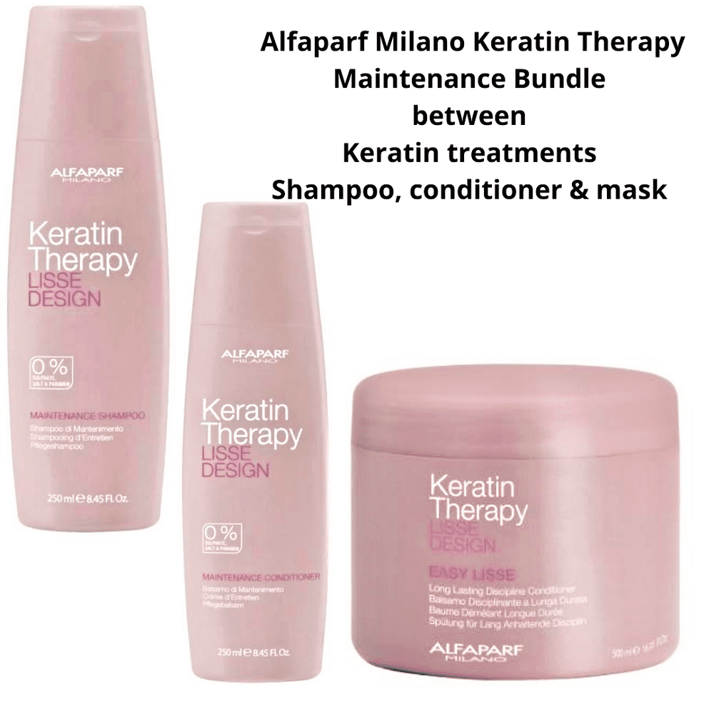 Alfaparf Keratin | MYLOOK.IE | Shampoo, Conditioner & Mask Bundle