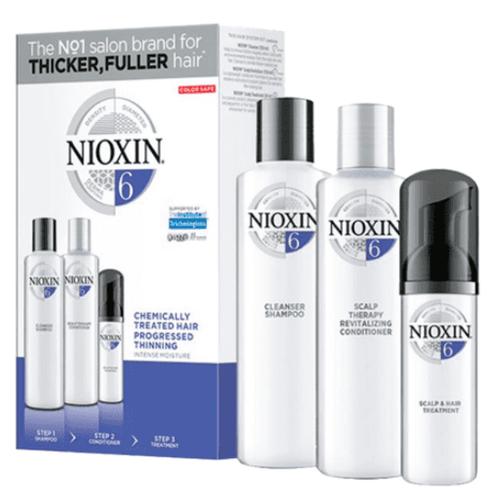 NIOXIN SYSTEM 6 LOTE ANTI HAIR LOSS TREATMENT 3PZ freeshipping - Mylook.ie