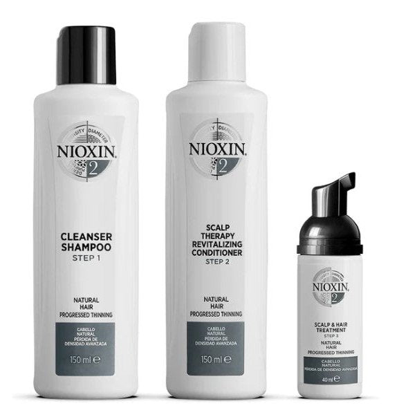 NIOXIN SYSTEM 2  150ml at mylook.ie for NATURAL HAIR with PROGRESSED THINNIN