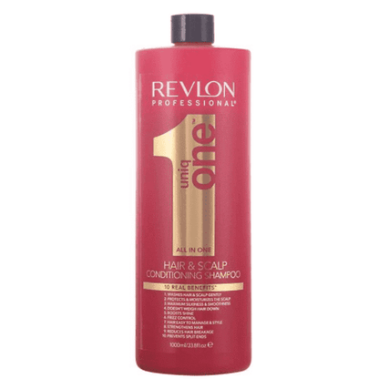 REVLON UNIQ ONE ALL IN ONE HAIR AND CONDITIONING SHAMPOO: 300ml, 1000ml freeshipping - Mylook.ie