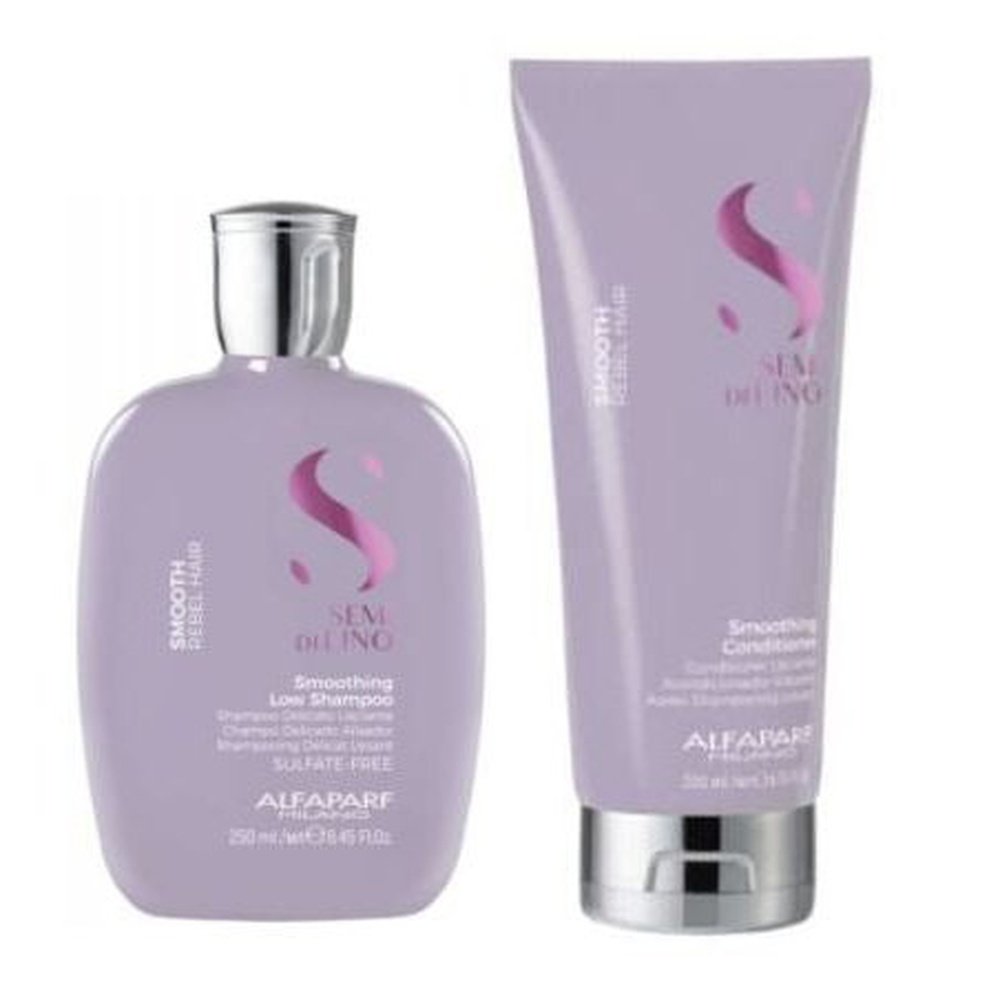 ALFAPARF Semi Di Lino Smoothing Shampoo & Conditioner