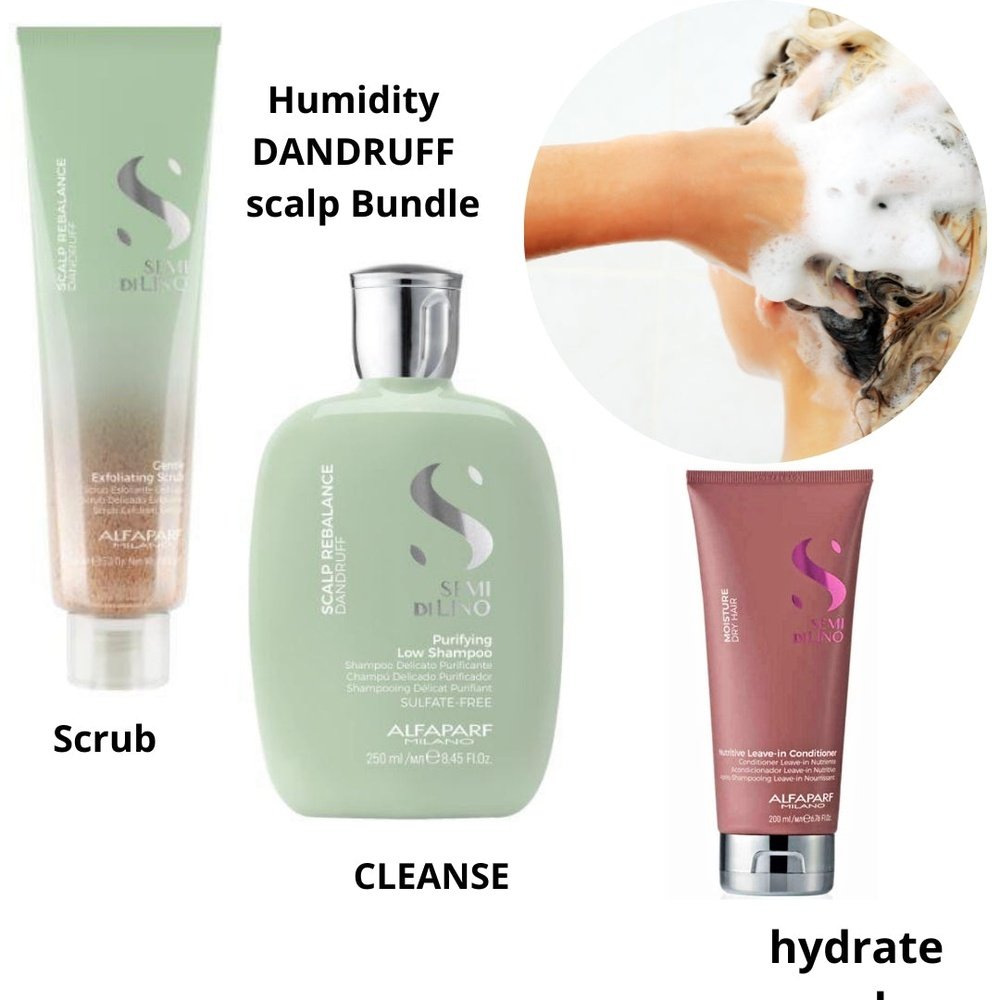 ALFAPARF DANDRUFF SCALP Scrub, Shampoo and Leave in conditioner at MYLOOK.IE