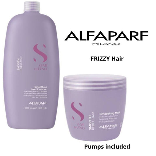  ALFAPARF Smoothing Shampoo & Mask Bundle | FRIZZY HAIR at mylook.ie