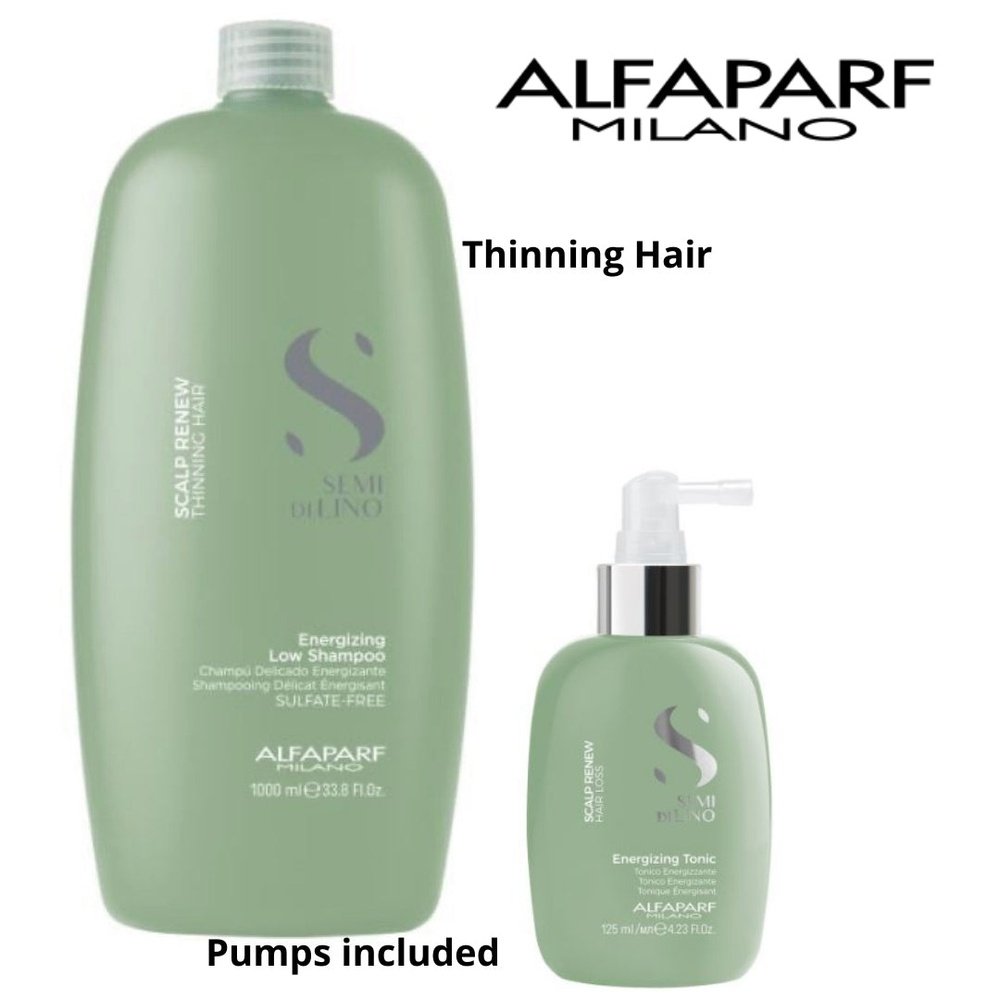 ALFAPARF Scalp Renew Shampoo & Tonic for Thinning Hair / Weak Hair