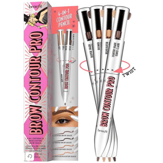BENEFIT BROW CONTOUR PRO 4-in-1 DEFINING & HIGHLIGHTING PENCIL freeshipping - Mylook.ie
