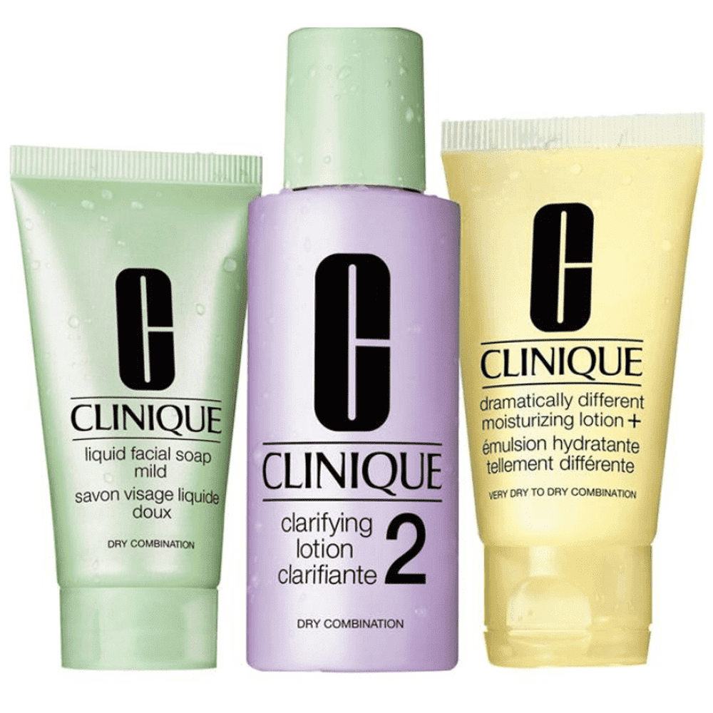 CLINIQUE 3 STEPS INTRO SKIN TYPE II (3 PIECES) 0020714598983- Mylook.ie