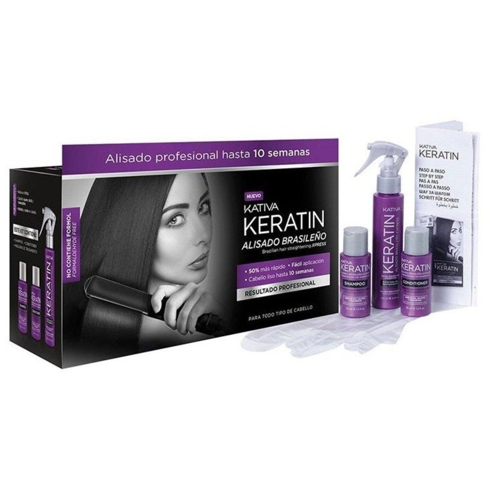 Kativa Keratin Brazilian Hair Straightening Set freeshipping - Mylook.ie