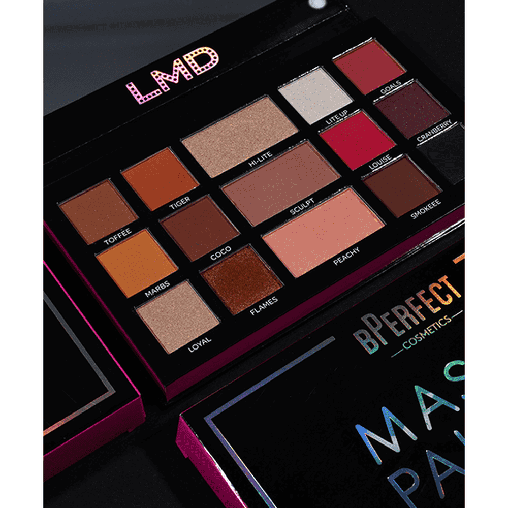 BPERFECT X LMD MASTER PALETTE REMASTERED available now from MYLOOK.IE, irelands best online cosmetics store with free shipping on all orders