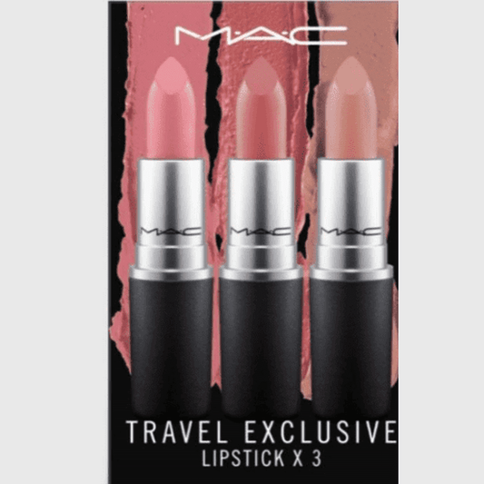 MAC TRAVEL EXCLUSIVE LIPSTICK X3 light-toned: Peach blossom, Twig and Honey love freeshipping - Mylook.ie