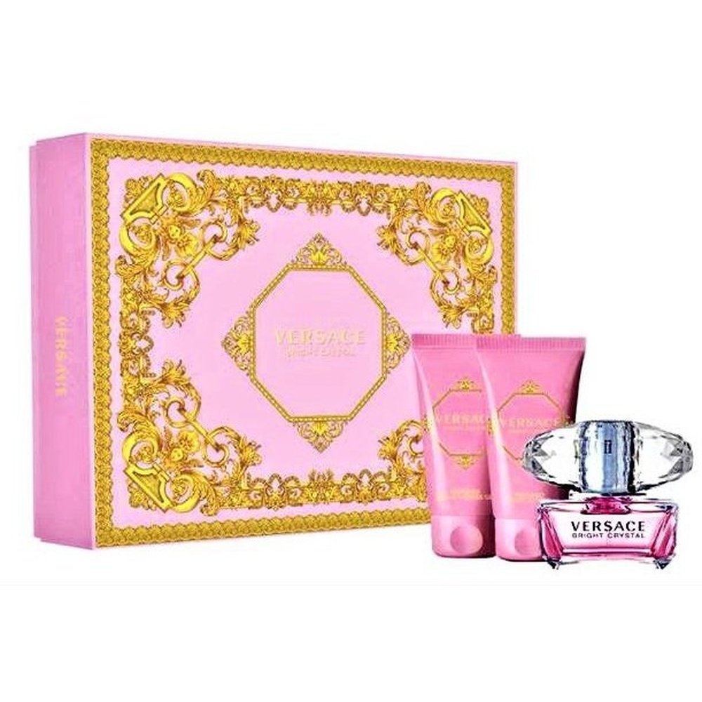 VERSACE BRIGHT CRYSTAL Perfume Gift set 3pc